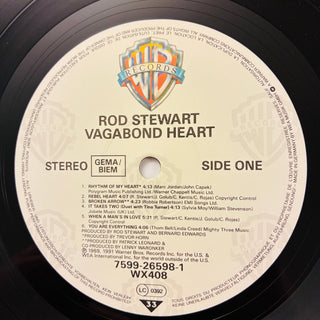 Rod Stewart – Vagabond Heart LP mit OIS (NM) - schallplattenparadis
