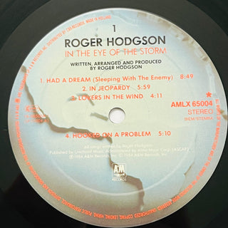 Roger Hodgson ‎– In The Eye Of The Storm LP mit OIS (NM) - schallplattenparadis