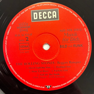 Rolling Stones ‎– Beggars Banquet LP (VG+) - schallplattenparadis