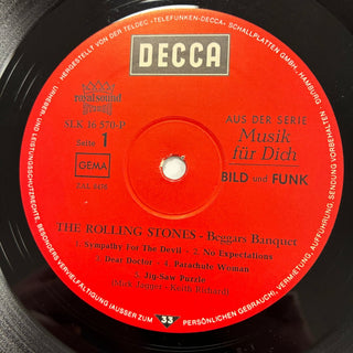Rolling Stones ‎– Beggars Banquet LP (VG+) - schallplattenparadis