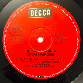 Rolling Stones – Beggars Banquet LP (VG+) - schallplattenparadis