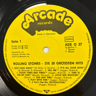 Rolling Stones ‎– Die 30 Größten Hits In Originalaufnahmen Doppel LP (VG+) - schallplattenparadis