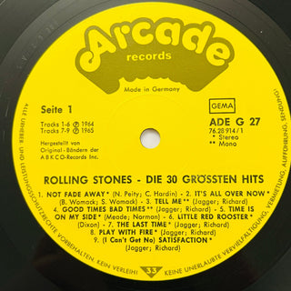 Rolling Stones ‎– Die 30 Größten Hits In Originalaufnahmen Doppel LP (NM) - schallplattenparadis