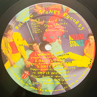 Rolling Stones – Dirty Work LP mit OIS (VG+) - schallplattenparadis