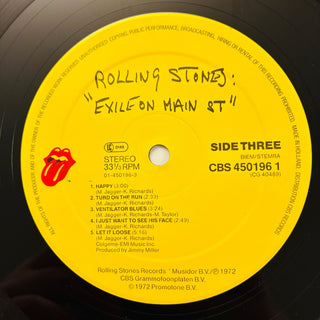 Rolling Stones ‎– Exile On Main St Doppel LP mit OIS (NM) - schallplattenparadis