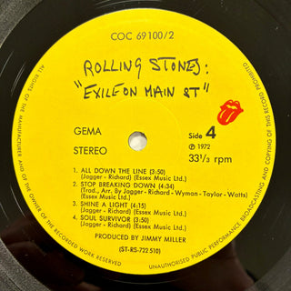 Rolling Stones ‎– Exile On Main St Doppel LP mit OIS (VG+) - schallplattenparadis
