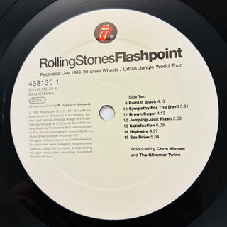 Rolling Stones ‎– Flashpoint LP (VG+) - schallplattenparadis