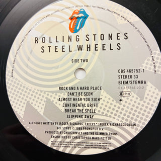 Rolling Stones ‎– Steel Wheels LP mit OIS (NM) - schallplattenparadis