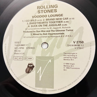 Rolling Stones ‎– Voodoo Lounge Doppel LP (NM) - schallplattenparadis