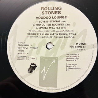 Rolling Stones ‎– Voodoo Lounge Doppel LP (NM) - schallplattenparadis