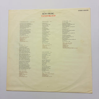 Roxy Music – Flesh + Blood LP mit OIS (NM) - schallplattenparadis