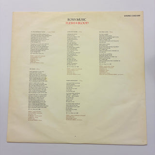 Roxy Music – Flesh + Blood LP mit OIS (NM) - schallplattenparadis