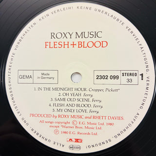 Roxy Music – Flesh + Blood LP mit OIS (NM) - schallplattenparadis