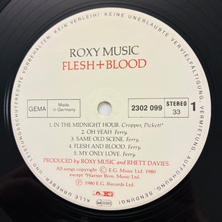 Roxy Music – Flesh + Blood LP mit OIS (NM) - schallplattenparadis