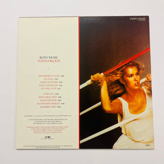 Roxy Music ‎– Flesh + Blood LP mit OIS (VG+) - schallplattenparadis