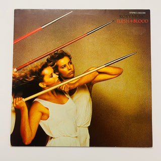 Roxy Music ‎– Flesh + Blood LP mit OIS (VG+) - schallplattenparadis