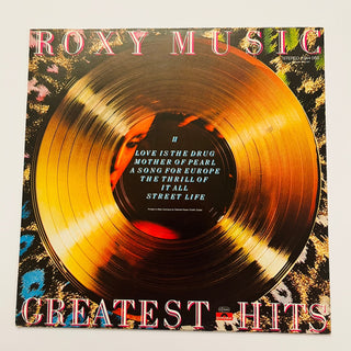 Roxy Music ‎– Greatest Hits LP mit OIS (NM) - schallplattenparadis