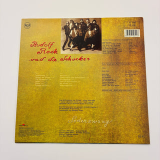 Rudolf Rock & Die Schocker ‎– Lederzwang LP mit OIS (NM) - schallplattenparadis