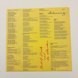 Rudolf Rock & Die Schocker ‎– Lederzwang LP mit OIS (NM) - schallplattenparadis