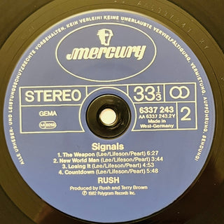 Rush ‎– Signals LP mit OIS (NM) - schallplattenparadis