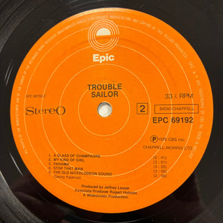 Sailor ‎– Trouble LP (VG+) - schallplattenparadis