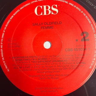 Sally Oldfield ‎– Femme LP mit OIS (NM) - schallplattenparadis