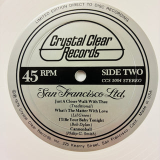 San Francisco Ltd. – San Francisco Ltd. LP - 45 RPM - Limited Edition (NM) - schallplattenparadis