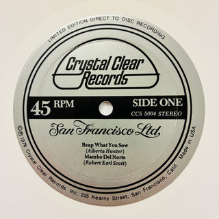 San Francisco Ltd. – San Francisco Ltd. LP - 45 RPM - Limited Edition (NM) - schallplattenparadis