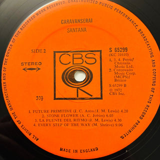 Santana – Caravanserai LP (NM) - schallplattenparadis