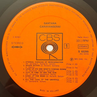 Santana ‎– Caravanserai LP (VG+) - schallplattenparadis