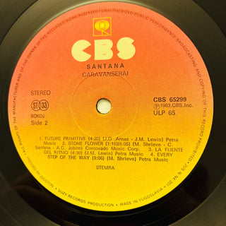 Santana ‎– Caravanserai LP (VG+) - schallplattenparadis