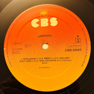 Santana – Santana LP (NM) - schallplattenparadis