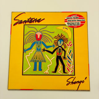 Santana ‎– Shango LP mit OIS (VG+) - schallplattenparadis