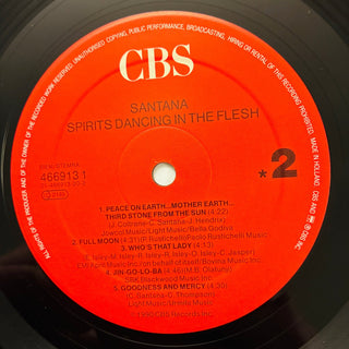 Santana – Spirits Dancing In The Flesh LP mit OIS (VG+) - schallplattenparadis