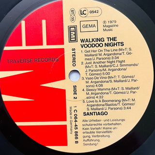 Santiago – Walking The Voodoo Nights LP (NM) - schallplattenparadis