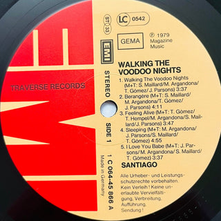 Santiago – Walking The Voodoo Nights LP (NM) - schallplattenparadis