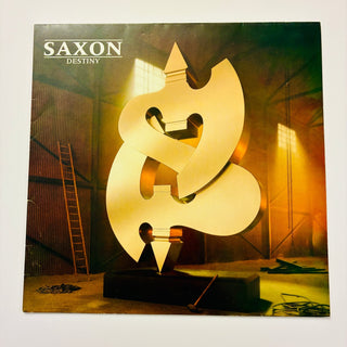 Saxon ‎– Destiny LP mit OIS (VG+) - schallplattenparadis