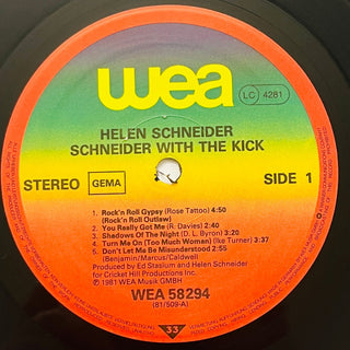 Schneider With The Kick ‎– Schneider With The Kick LP (NM) - schallplattenparadis