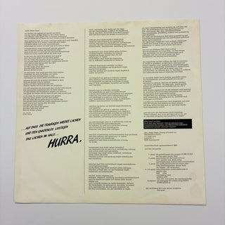 Schroeder ‎– Hurra LP (VG+) - schallplattenparadis