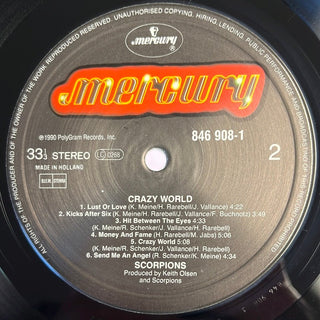 Scorpions ‎– Crazy World LP mit OIS (NM) - schallplattenparadis