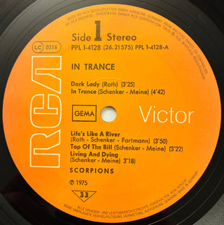 Scorpions ‎– In Trance LP (NM) - schallplattenparadis