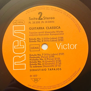 Sebastião Tapajós ‎– Guitarra Classica LP (NM) - schallplattenparadis