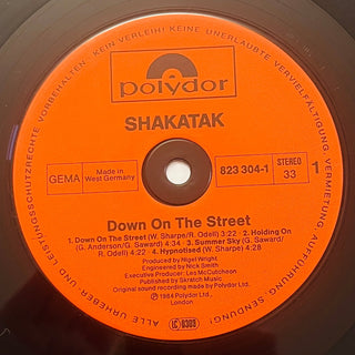 Shakatak ‎– Down On The Street LP mit OIS (VG+) - schallplattenparadis