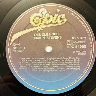 Shakin' Stevens – This Ole House LP (NM) - schallplattenparadis