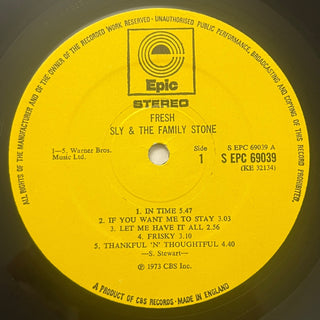 Sly & The Family Stone – Fresh LP mit OIS (NM) - schallplattenparadis