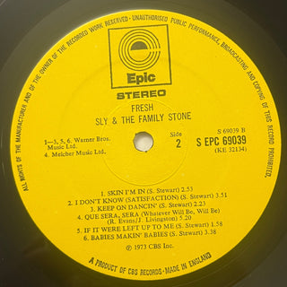 Sly & The Family Stone – Fresh LP mit OIS (NM) - schallplattenparadis