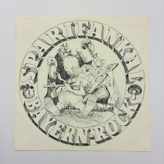 Sparifankal ‎– Bayern - Rock LP mit Lyric Sheet (VG+) - schallplattenparadis