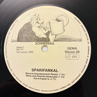 Sparifankal ‎– Bayern - Rock LP mit Lyric Sheet (VG+) - schallplattenparadis