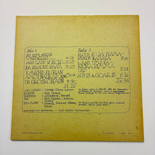 Sparifankal ‎– Bayern - Rock LP mit Lyric Sheet (VG+) - schallplattenparadis