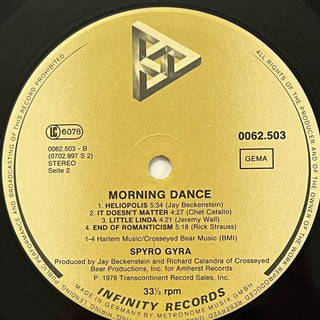 Spyro Gyra ‎– Morning Dance LP mit OIS (VG+) - schallplattenparadis